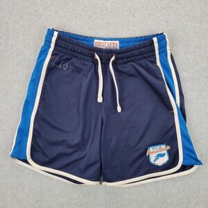 Vintage Abercrombie Fitch Thick Shorts Mens Size Small Blue Phys ED